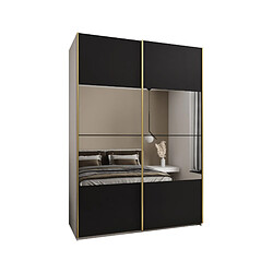 Abiks Meble Armoire à portes battantes Lux 4 245,5/170/64 2 portes