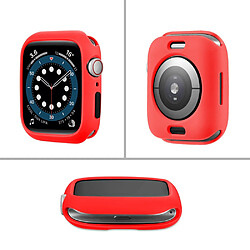 Coque en TPU ENKAY rouge pour votre Apple Watch Series 7 41mm