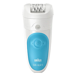 Braun Epilateur électrique Silk - épil 5 - 511 Epilateur électrique - Etanche - Blanc/Bleu