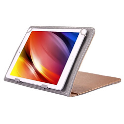 Acheter Wewoo Housse Étui or pour tablette PC 10 pouces en cuir flip horizontal universel avec support