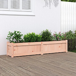 vidaXL Jardinière 150x31x31 cm bois massif douglas