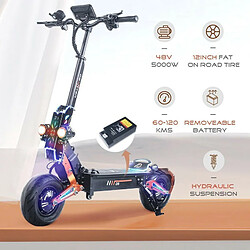 OBARTER D5 Trottinette Scooter électrique 12 pouces Pneumatique 60-70km/h 60-120km