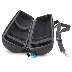 Pochette de protection- étui VHBW bleu-noir pour le transport de votre écouteur hautparleur supersonic Logitech Ultimate.