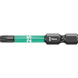 Embout 867/4 Impaktor série 4 entraînement 1/4 Torx TX25x50mm WERA WERK 05073965001