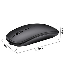 Yonis Souris Sans Fil Or Silencieuse Rechargeable pas cher