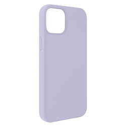 Avizar Coque iPhone 13 Mini Semi-rigide Silicone Finition Soft-touch violet