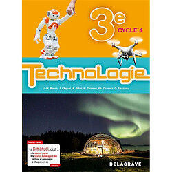 Technologie 3e, cycle 4 : bimanuel élève - Occasion