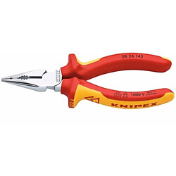 KNIPEX Pince universelle à becs demi-ronds 1000V 145 mm