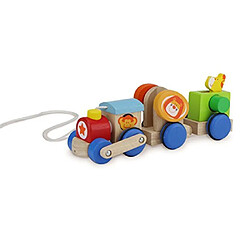 Wonderworld Safari Train Pull Toy