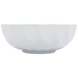 Avis vidaXL Lavabo 46x17 cm Céramique Blanc