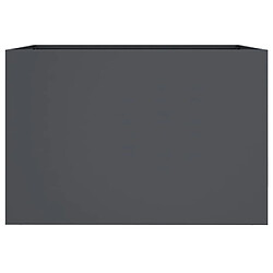 Acheter vidaXL Jardinière anthracite 62x47x46 cm acier