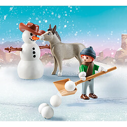 Playmobil® Spirit - La Mèche et Monsieur Carotte en hiver