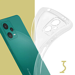 Avizar Coque Transparente pour Xiaomi Redmi Note 12 Pro 5G et 12 Pro Plus 5G pas cher