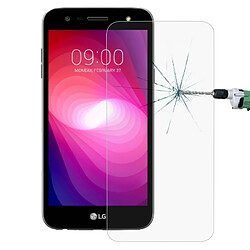 Wewoo Verre trempé pour LG X Power2 0.26mm 9H Anti-déflagrant Anti-Explosion Non-plein Écran En Film