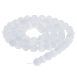 chaîne de perles d'espacement lâche d'opale de pierre gemme naturelle pour les bijoux 6mm 62pcs