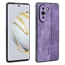 Coque en TPU + PU AZNS anti-chute pour votre Huawei nova 10 4G - violet