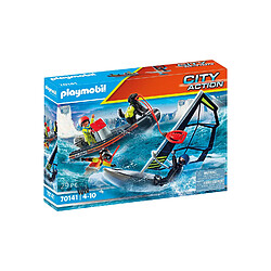 Playmobil® PLAYMOBIL 70141 - City Action Vedette de sauveteurs et planchiste