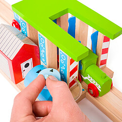 Bigjigs Rail Accessoire de lave-train en bois