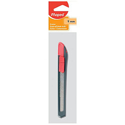 Cutter Plastique Maped Start 9 mm Rouge