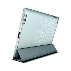 XtremeMac Coque Microshield Silkscreen satinée iPad2- Gris