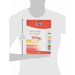 Fixo 11110460-Pack de 100grandes, A4, jaune