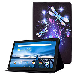 Etui en PU avec support et porte-cartes libellule pour votre Lenovo Tab M10 HD Gen 2 X306