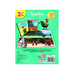 Avis DISNEY VAIANA 10 figurines et un tapis de jeu - Livre cartonné de 10 pages - Editions Phidal