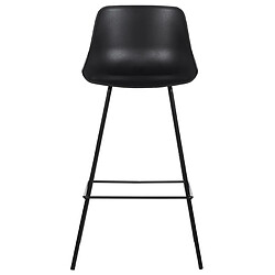 Acheter Beliani Lot de 2 chaises de bar EMMET Noir