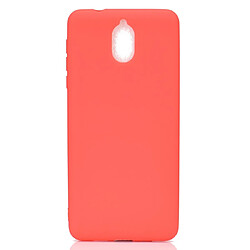 Wewoo Coque Souple Pour Nokia 3.1 Candy Color TPU Case Rouge