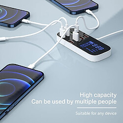 Universal Affichage Chargeur rapide Chargeur USB Hub Adaptateur de chargeur de téléphone portable pour Xiaomi Huawei Samsung | Chargeur de téléphone portable pas cher