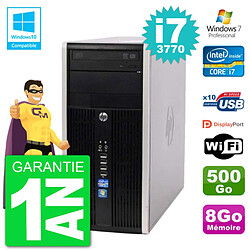 PC HP 6300 MT Intel Core i7-3770 RAM 8Go Disque 500Go Graveur DVD Wifi W7 - Occasion