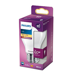 Avis Lampe LED Philips Equivalent E27 60 W E (2700 K)