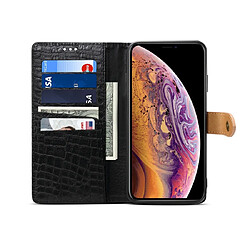 Acheter Wewoo Coque Fashion Étui de protection en cuir pour iphone xs max noir