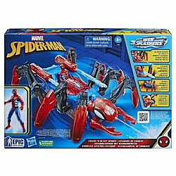 Jeu de Véhicules Spiderman Crawl N' Blast Spider Lanceur de projectiles 10 cm