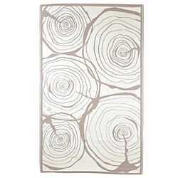 Esschert Design Tapis d'extérieur 240x150 cm Anneaux ascendants