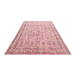 Vidal Tapis de laine 302x203 rouge Ultra Vintage pas cher