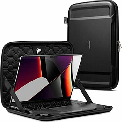 Spigen Sgp Spigen Rugged Armor Pro Coque Rigide Compatible avec Macbook Pro 14 Pouces 2021 - Noir