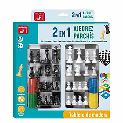 Jouet Educatif Juinsa 30 x 30 cm Jeu d'Échecs Parchis