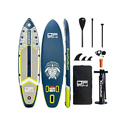 1001jouets Paddle gonflable 320 cm avec pack accessoires Santorin bleu.