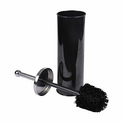 Paris Prix Brosse WC en Métal Vitamine II 37cm Noir