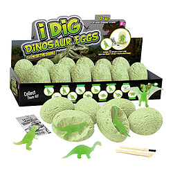 Dino Egg Creuser Kit Archéologie Fossile Jouets Amusants éducatifs Dino Egg 3 pas cher