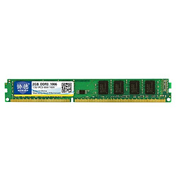 Wewoo Mémoire vive RAM DDR3 1066MHz 2GB 1.5V Module de à compatibilité totale pour PC bureau