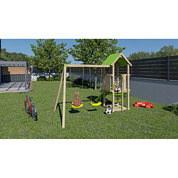 Avis Aire de jeux en bois easy xplorer - j-23503p1 - TRIGANO JARDIN