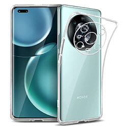 Htdmobiles Coque pour Huawei Magic4 Pro 5G - housse etui silicone gel fine + film ecran - TRANSPARENT TPU