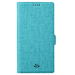 Etui en PU VILI doubles fermoirs magnétiques avec support bleu pour votre Sony Xperia Pro-I