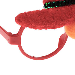 noël ornements lunettes cadres décor fête jouet enfants cadeaux grand chapeau