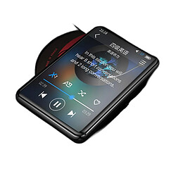 Universal Écran tactile X5 2,5 pouces Bluetooth 3,0 pouces Lecteur MP3 avec haut-parleur intégré Support radio FM Enregistrement vidéo Ebook Lecteur MP3 Lecteur HiFi (noir)