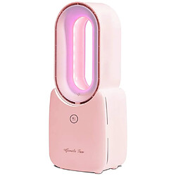 Acheter (Ventilateur de Bureau Rose Ventilateur Silencieux Portable Rechargeable Breeze) Ventilateur Sans Lame De 11,8 Pouces Petit Refroidisseur d'Air de Ventilateur de Table