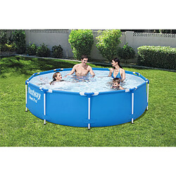 Piscine Tubulaire Hors-sol Bestway Steel Pro 305x76 cm Épurateur à Cartouche de 1.249 litres/heure