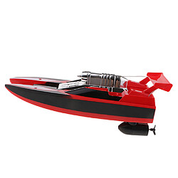 2.4g rc radio télécommande double hélice bateau de course bateau de course rtr rouge